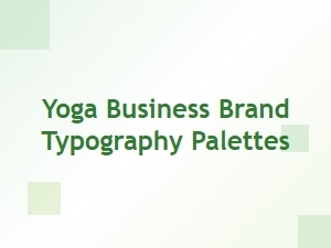 Grounded Typography for a Mindful Yoga Brand